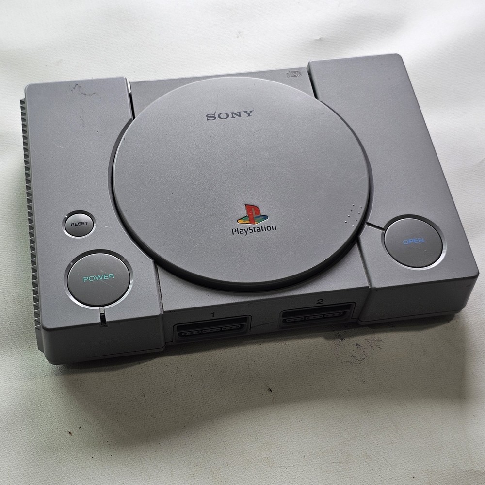 Sony PlayStation 1 PS1 Gray Console ONLY SCPH-7501 No Cables UNTESTED AS IS