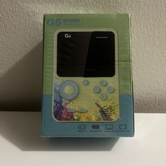 G5 Handheld Game Box Game Player 3″ Screen Blue TV Connect Capable New Sealed