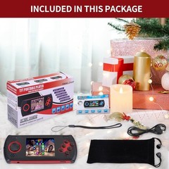 Rechargeable 3-Inch HD Handheld Game for Kids – 230 Educational Games Included