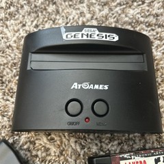 AtGames Sega Genesis Classic Mini Game Console w/ 80 Built-In Games Pit Fighter