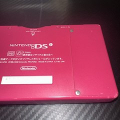Nintendo DSi TWL-001 (JPN) Handheld Console Pink Tested Works Bad R Bumper Read