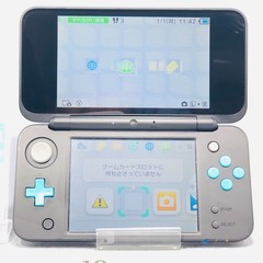 [EX+++] New Nintendo 2DS XL LL Black Turquoise Console Japanese ver 26-06-19