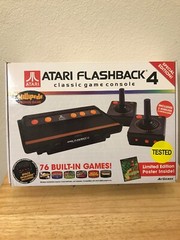 Atari Flashback game console 4 Special Edition 76 Games in box Millipede Invade