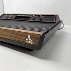 Vintage Atari CX-2600A Video Game Console Joystick Paddles, Power Original Box
