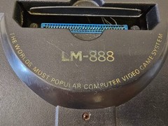 Retro Vintage 1990s Video Game Console Haili LM-888 8 bit Game TV for parts