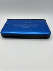 Nintendo 3DS XL Blue Black Handheld Console 2011 Works Charger, Games, NO STYLUS