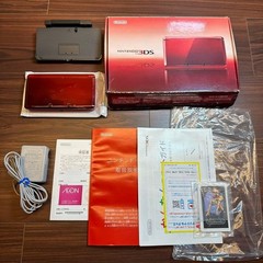 Nintendo 3DS Flare Red 5592 From Japan