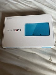 Nintendo 3DS 2GB Aqua Blue Handheld Console
