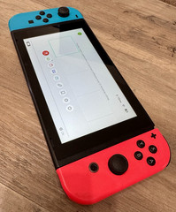 Nintendo Switch V2 HAC-001(-01) Console w/ Dock, Charger & Neon Joy-Cons Tested