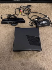 Microsoft Xbox 360 S Gaming Console and Kinect – Black
