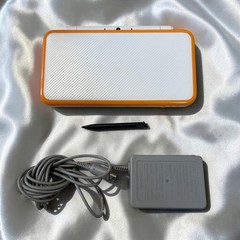 [EXC] New Nintendo 2DS XL LL White Orange Console Stylus Tested Japanese ver