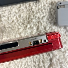 Nintendo 3DS Flame Red Handheld Console System CTR-001 READ