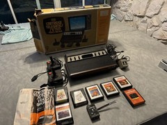 Sears Telegames Video Arcade LIGHT SIXER with Box Tested Rare Atari VCS 2600