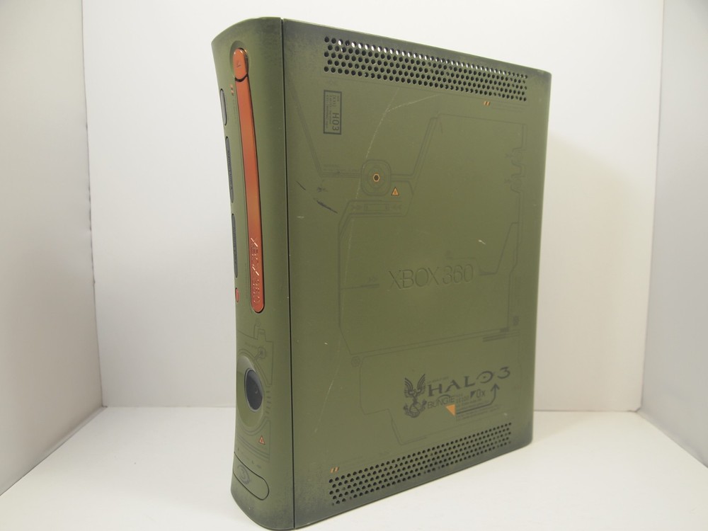 Halo 3 Special Edition Xbox 360 Console Only For Parts Or Repair