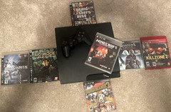 Sony Playstation 3 Slim CECH-3001B 300gb + Controller + Games