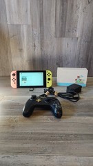 Nintendo Switch Animal Crossing With Wired Controller And Pokemon Arceus Bundle