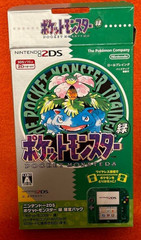 Nintendo 2DS Pokemon Clear Green Console Limited Pack Venusaur FTR-001 Japan