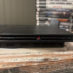 Sony PlayStation 2 Slim PS2 Console Bundle Set Fully Tested 14 Game Lot