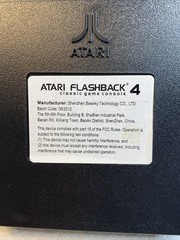Atari Flashback 4 Classic Game Console Special Edition 76 Built-In Games Tested