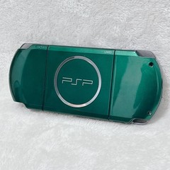 Near Mint Sony PSP-3000 Console Green Rare Color Region free Tested