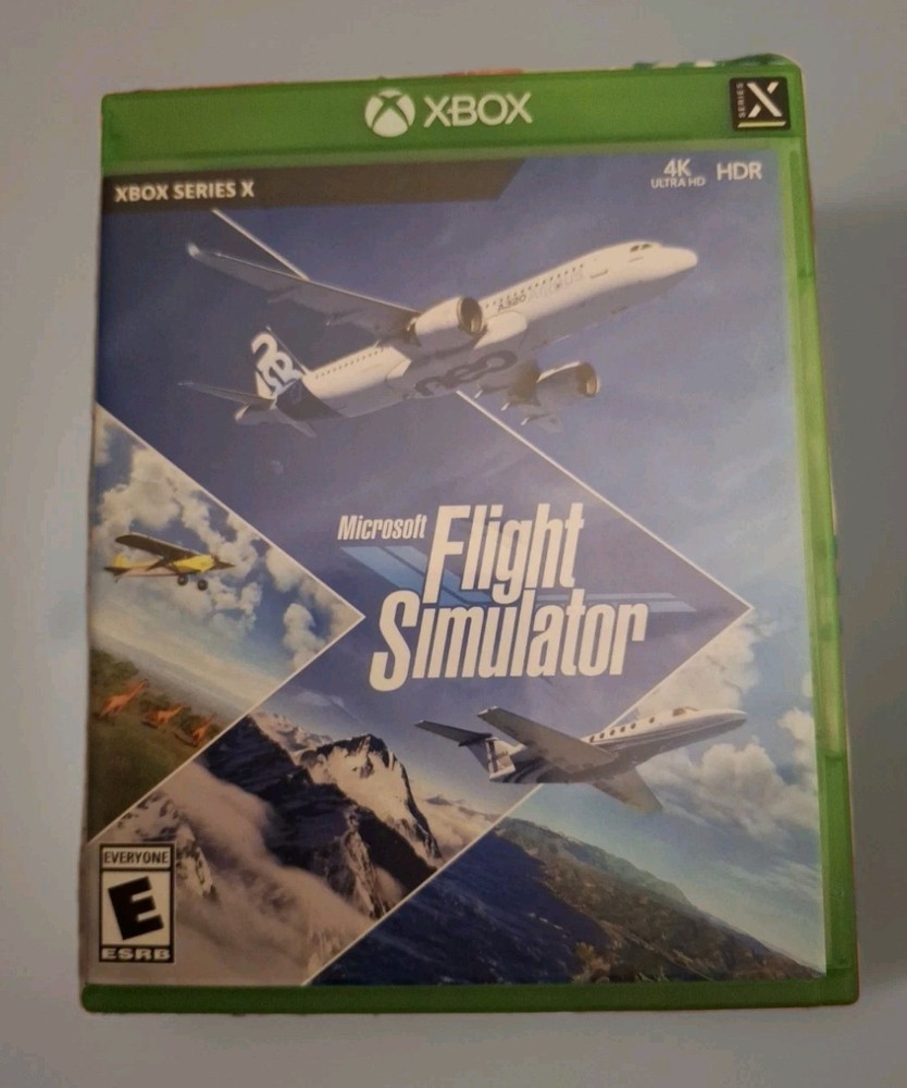 Flight Simulator Microsoft Xbox Series X|S Great Condition FREE SHIPPING!