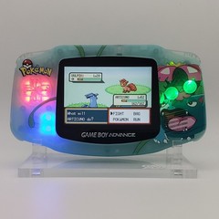 Venasaur Game Boy Advance, Tactile & LED buttons, Backlit IPS Screen, Pokemon