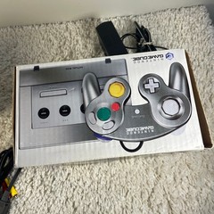 Nintendo GameCube Platinum Silver DOL-101 Console System Complete in Box CIB