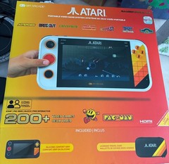Atari Gamestation Go Portable Bundle Video Game System 200+ Games🔥