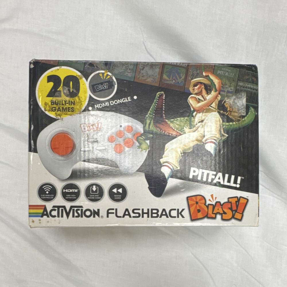 Activision Flashback Blast! Microconsole, Wireless HDMI, 20 Built-In Games