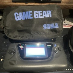 SEGA Game Gear Handheld Console Black w/ Carrying Case NTSC-U/C 1991
