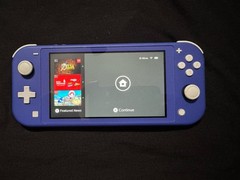 Nintendo Switch Lite – Blue – with carrying case