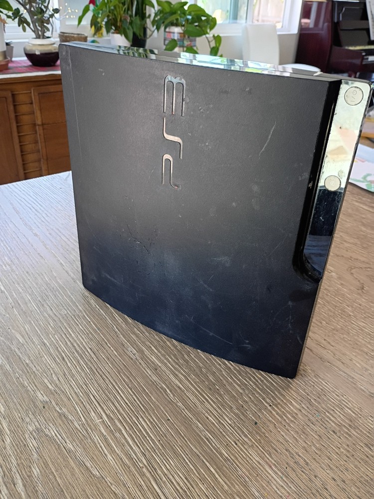 Sony PlayStation 3 PS3 Slim 320GB CECH-2001A Console Only Tested