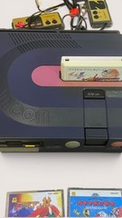 SHARP Twin Famicom AN-500B Tested Working Disk System Famicom Japan #306