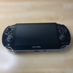 PS Vita 3G / Wi-Fi Model Crystal black PCH-1100 AB01 OLED Game Sony Japan