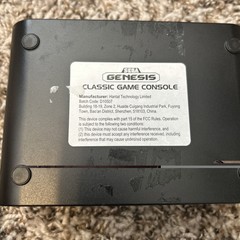 AtGames Sega Genesis Classic Mini Game Console w/ 80 Built-In Games Pit Fighter