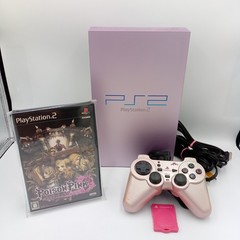 PS2 PlayStation 2 Console Sakura Pink SCPH-39000 Controller Pink Poison Japanese