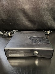 Microsoft Xbox 360 S 4GB Matte Black (1439) w/ OEM Power Adapter Tested *Read*