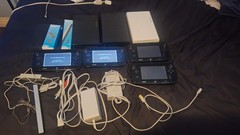 Nintendo Wii U Lot Of 3 2 Black ,1 White 32GB Japanese Read First