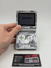 Nintendo Game Boy Advance SP Platinum Silver CIB