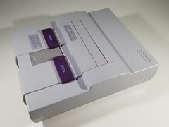 ¤ Super Nintendo Console System SNES-001 ¤ W/ Controller All Wires Work Great