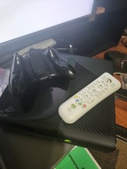 Xbox 360 S Internal Hard-drive Only /1 Controller With AA Battery Pack + Remote