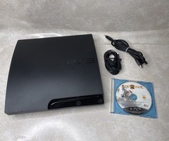 Sony PlayStation 3 CECH-30001A Black Console w/ GOW II & Cables