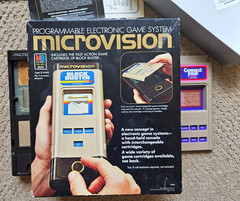 Vintage Milton Bradley Microvision Handheld Game Console – Sold As Is