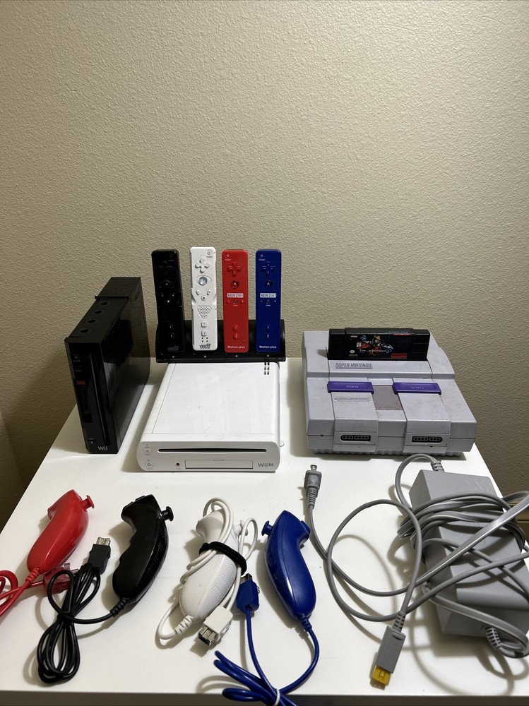 Nintendo Wii Wup-001(02), Nintendo Rvl-001, Nintendo Sns-001