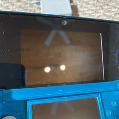 Nintendo 3DS Aqua Blue Handheld Handheld Console System CTR-001 Tested USA