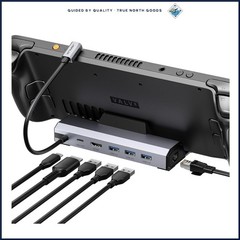 6-Port Docking Station for Gaming with HDMI 2.1, Gigabit Ethernet & USB 3.0