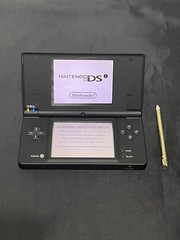 Nintendo DSi Black Handheld Console Touch Screen Wi-Fi Built-In Microphone
