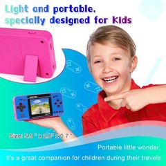 Handheld Game for Kids ，Built-in 220 32-bit Video Games, 3.0” IPS Screen, Rec…