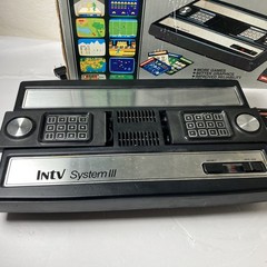 Intellivision INTV System III Model No. 3504 w/ Original Box UNTESTED LIGHTS UP