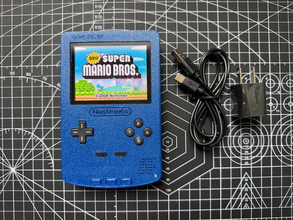 Nintendo DS Lite W/ 3D Printed Shell & Triggers & USBC – EZDMG 103? Fun Mod
